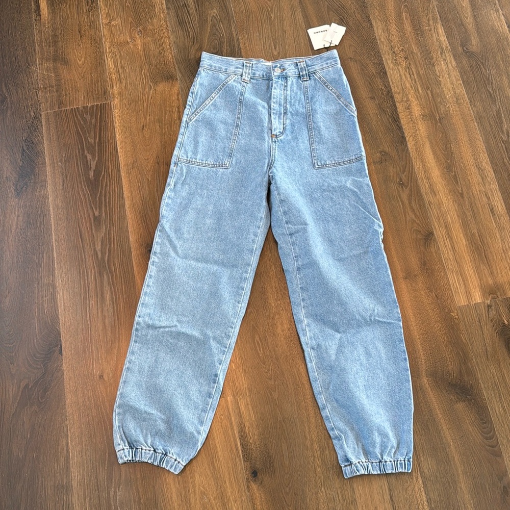 Sandro Jogger Denim - Size 38 - NWT